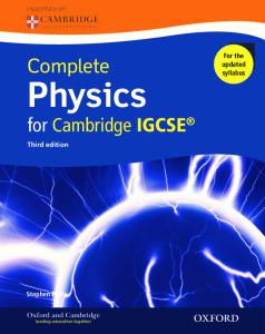 CIE Complete Physics for Cambridge IGCSE