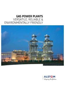 Gas Power Plants Alstom