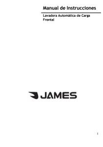 JAMES Manual Lavadora LR1005E 071011