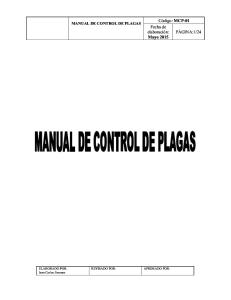 Manual Control de Plagas