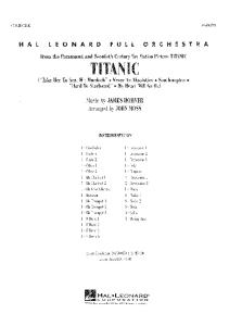 Titanic Score full orchestra